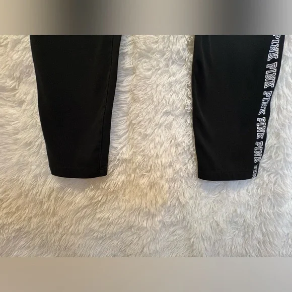 PINK Victoria's Secret High Rise Leggings | Logo Side Stripe | Athletic | XL - Picture 9 of 17